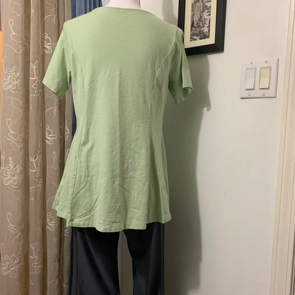 Denim and Co Sage Green Tunic - Image 7