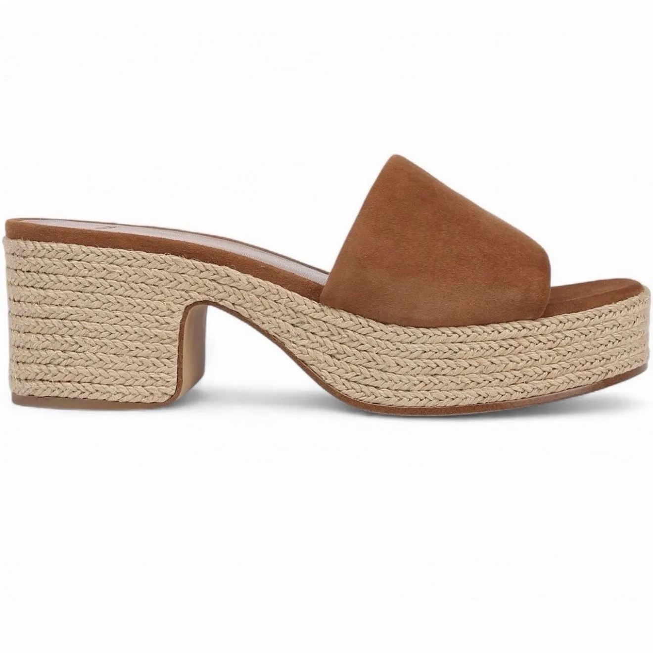 Vince Platform Brown Suede Sandals - Image 9