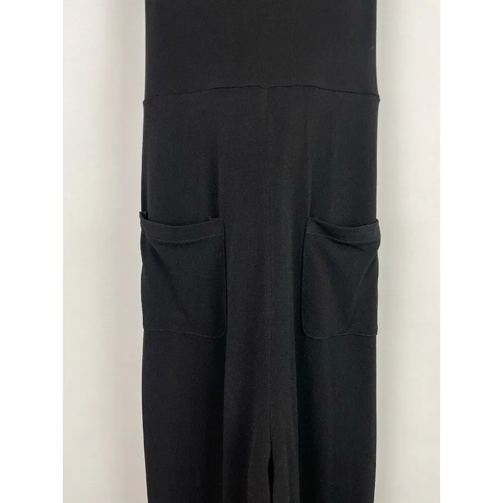 Revolve x Shaycation Black Gia Waist Tie Cropped‎ Sleeveless Jumpsuit Size XS - Image 8