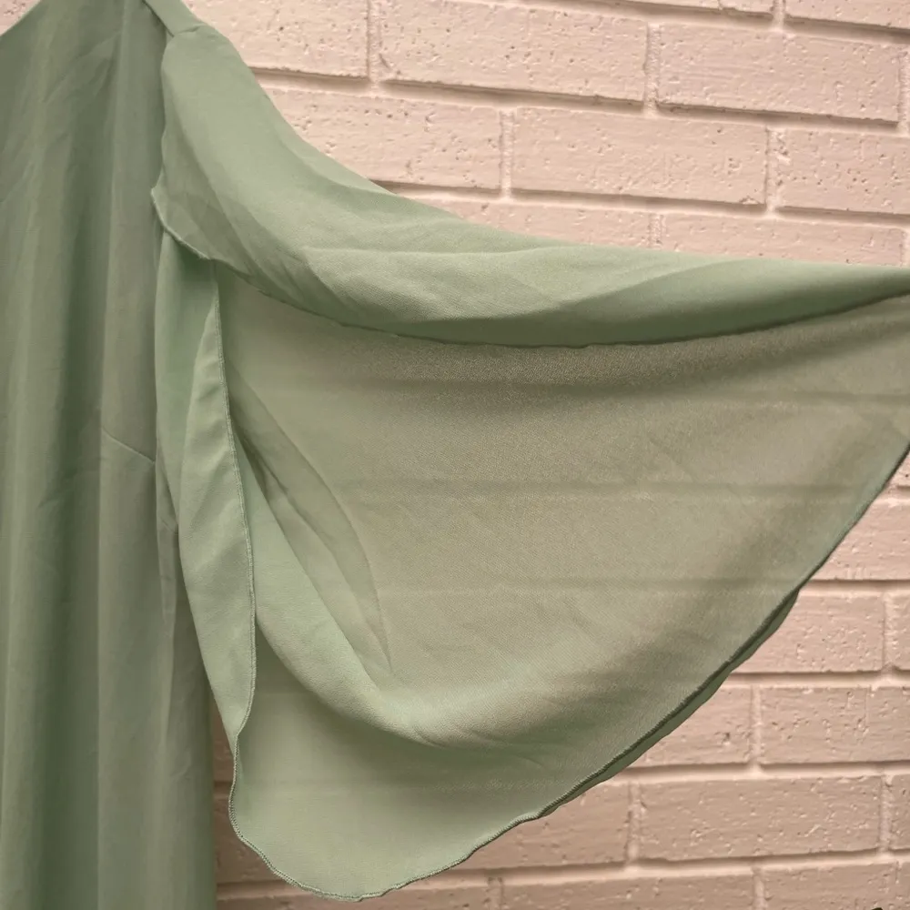 Grace Karin  light green double layer dress - Image 6