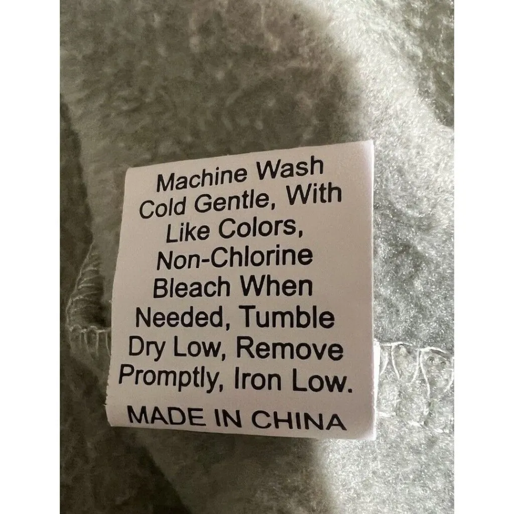 Shein Sweat Jacket/Hoodie Jacket Size Large ~ Light Green - Image 8