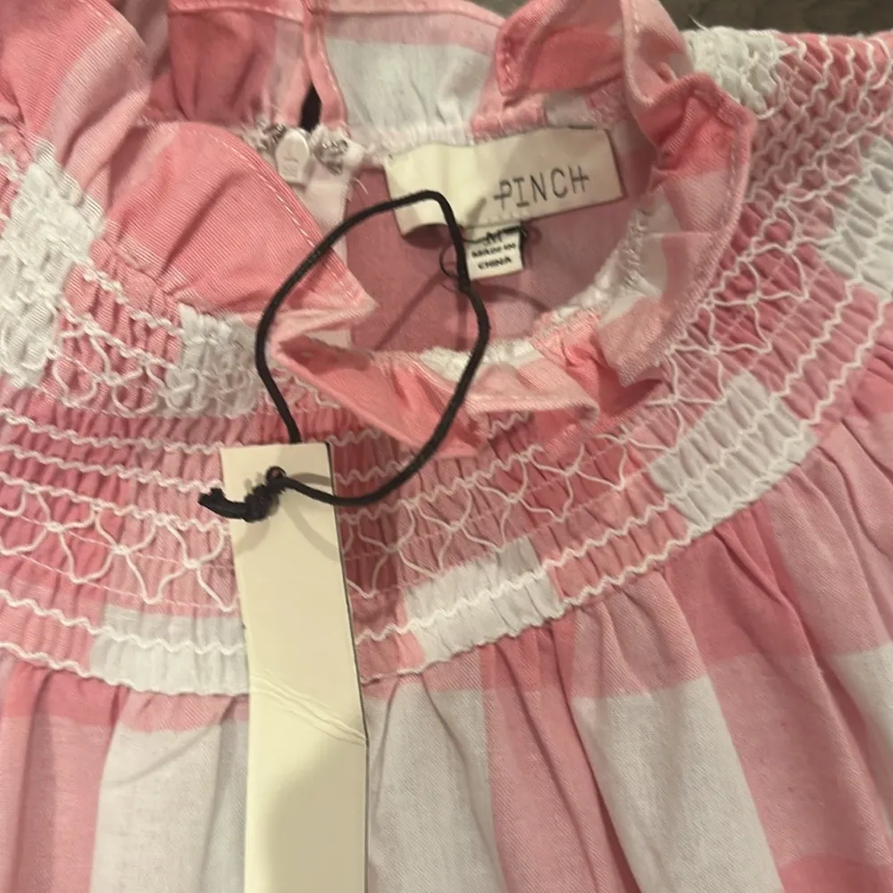 NWT Pinch Pink Gingham Dress Sz M Size M - Image 9