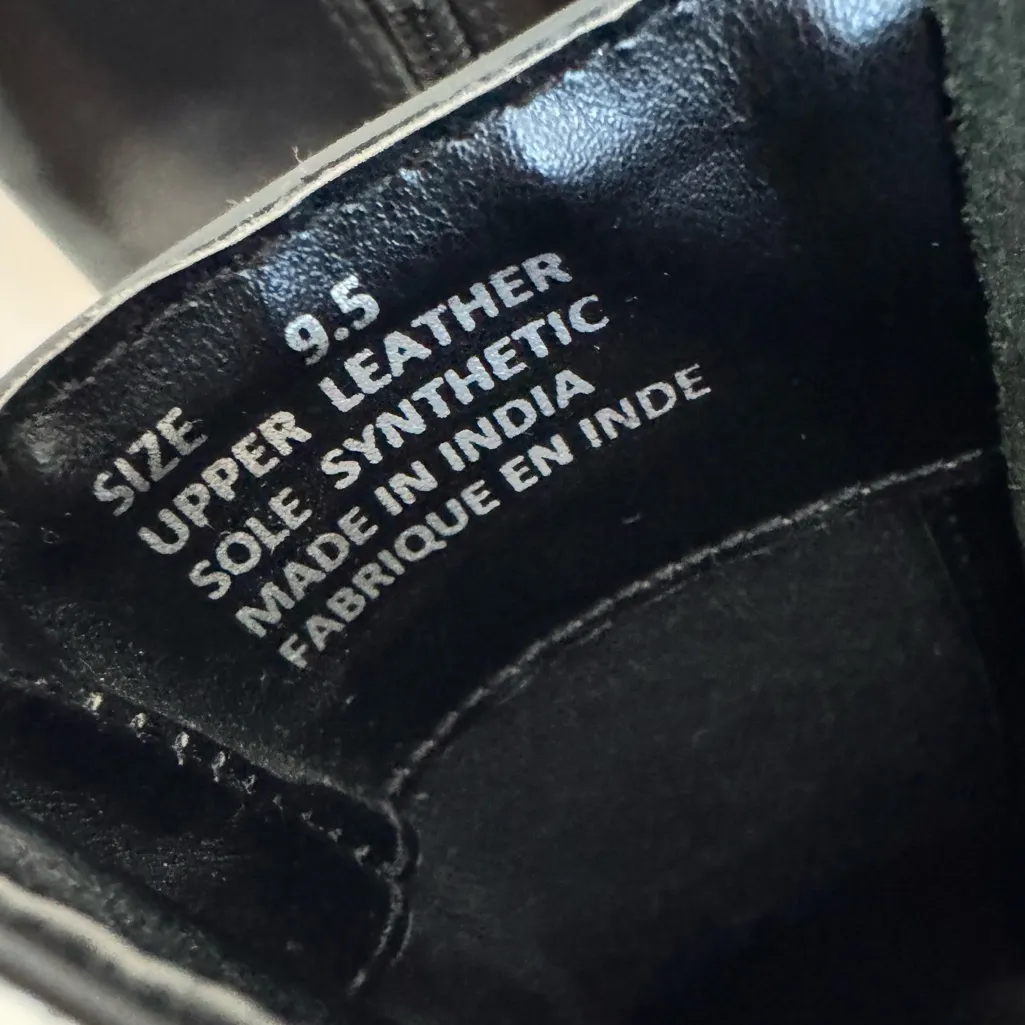 UO Ryan Western Boot Urban Outfitters Black Patent leather 9.5 - Image 4