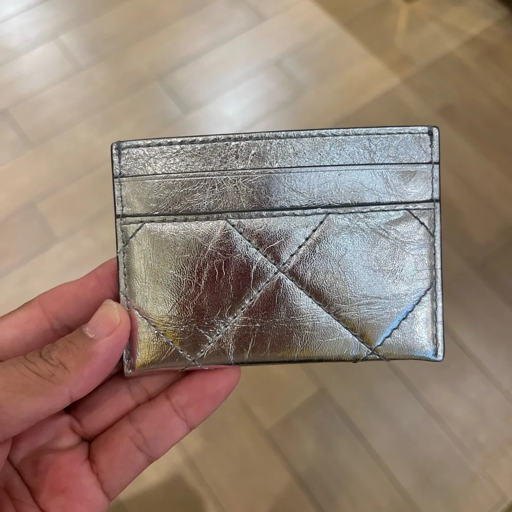 Tory Burch Willa Soft Quilt Slim Card Case Wallet In - Image 2