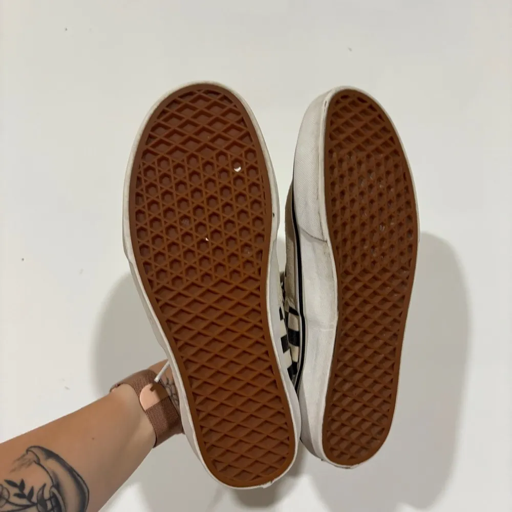 Vans Era Primary Black Checkered and Cream Checker Suede Canvas Sneaker M 7.5 W9 - Image 7