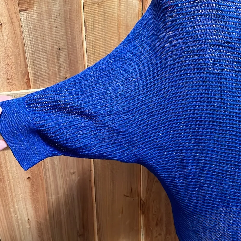 💙💙💙BOGOHO 💙💙💙Apt. 9 Royal Blue Mesh Sweater - Image 3