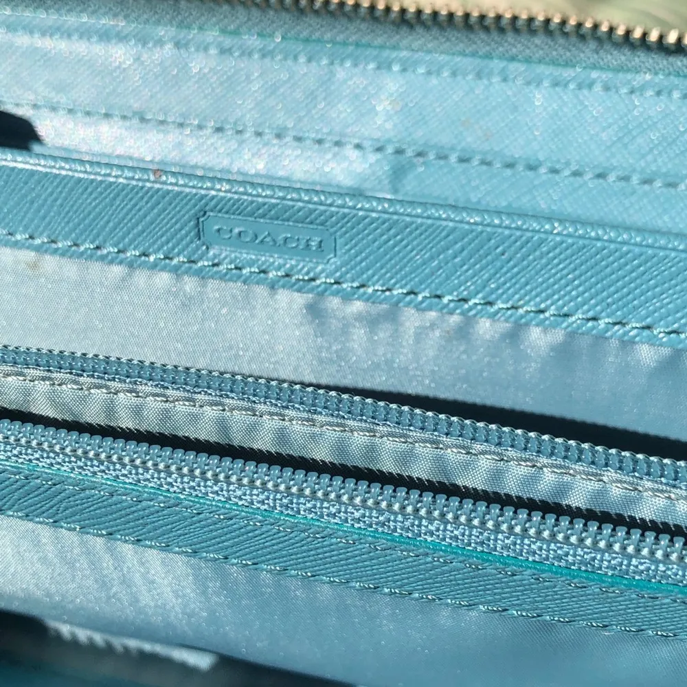 Coach Madison Sophia Green Zip Around Wallet - Image 10