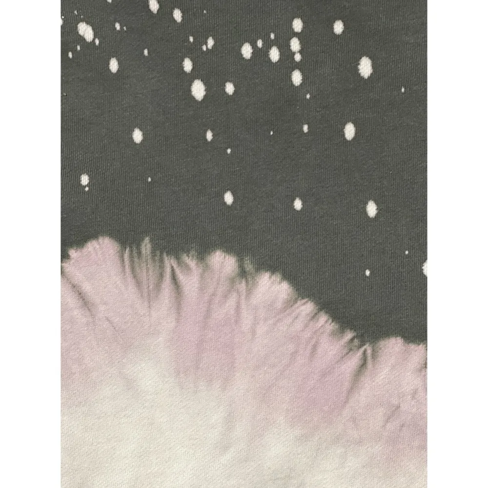 Brooklyn Karma Charcoal/Lilac Tie Dyed Sit Back & Relax Crop Sweatshirt … - Image 4