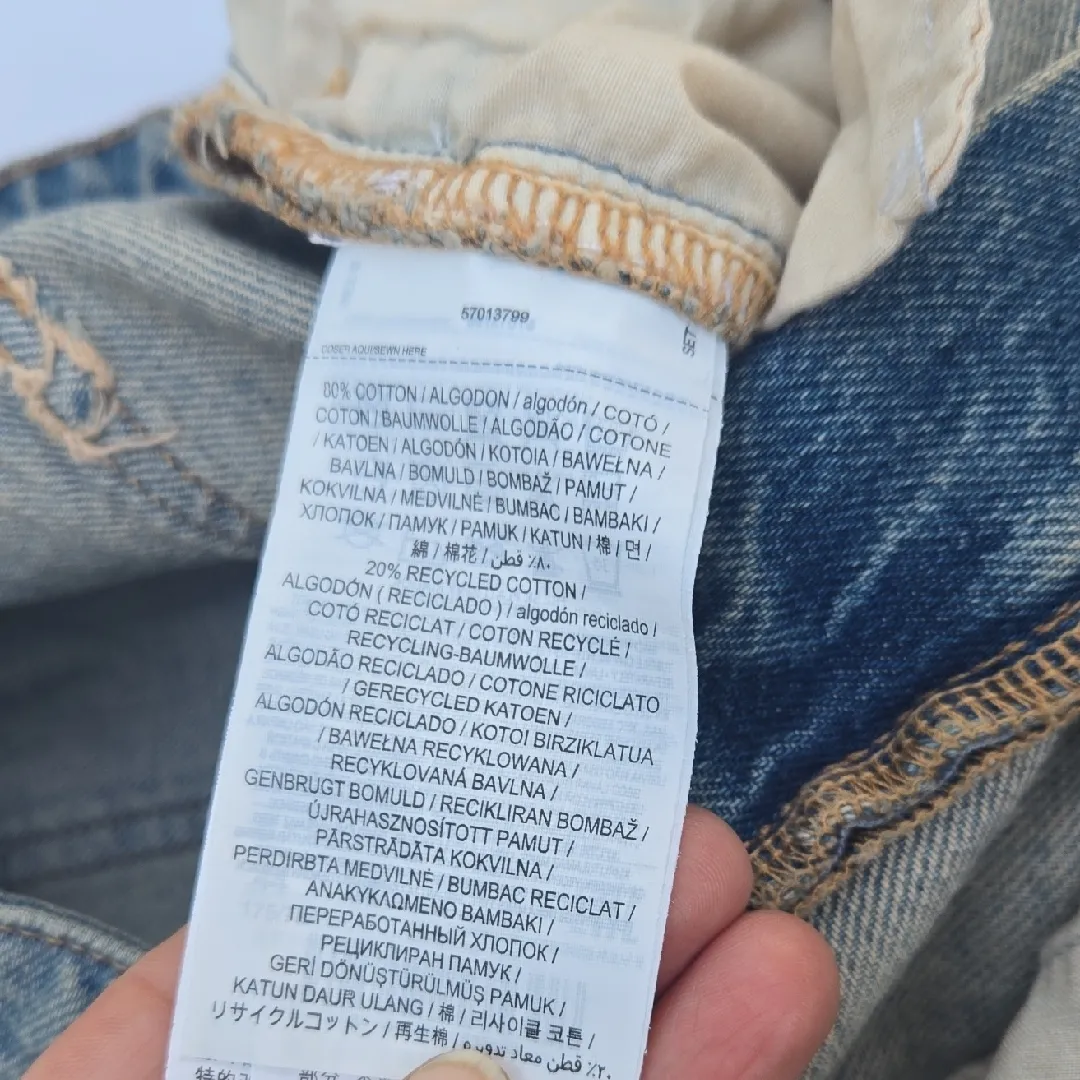 Mango Denim Straight Leg Jeans - Image 6