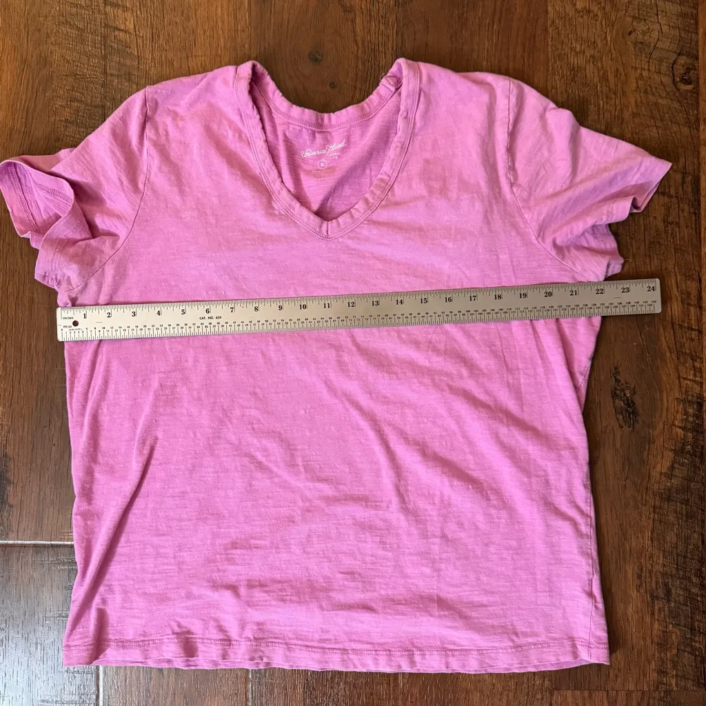 UNIVERSAL THREAD rose pink Cotten tee shirt, size XL - Image 4