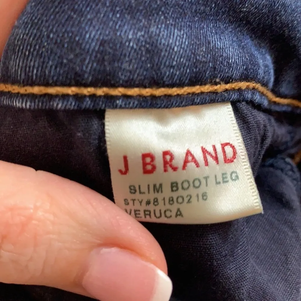 J Brand Slim Boot Leg Veruca Stretch Jeans - Image 5