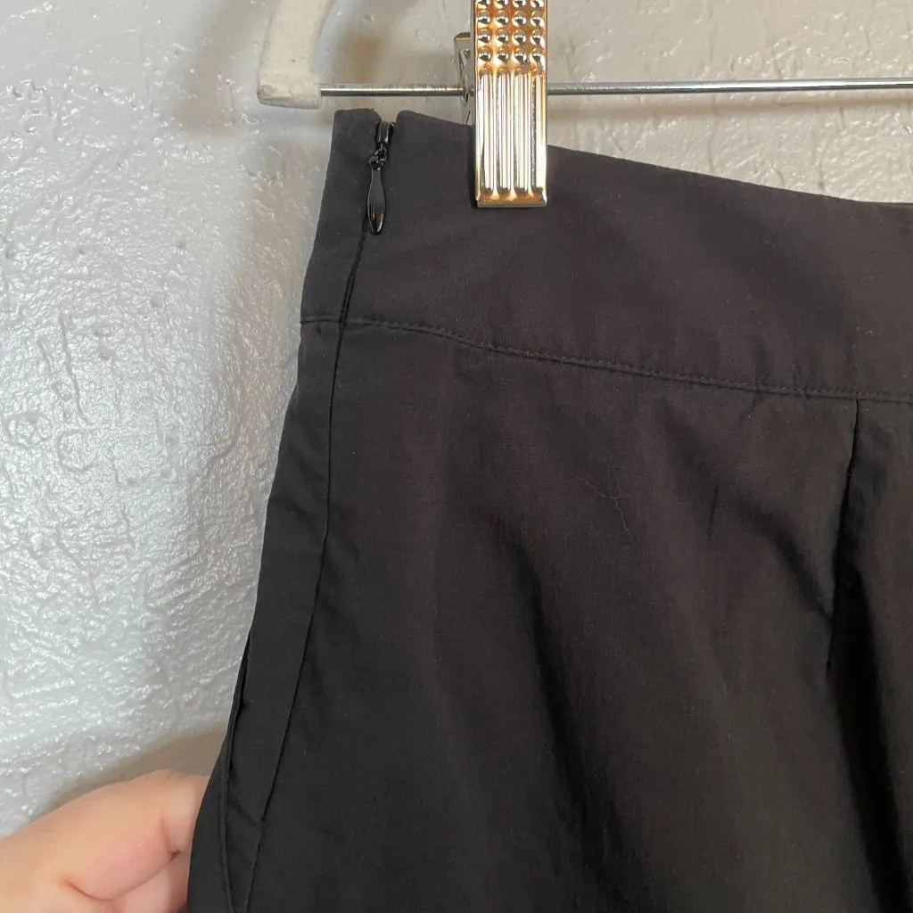 Exofficio Women 8 Black Mini Skirt Pockets Lined Hiking Gorpcore Granola Crunchy - Image 5