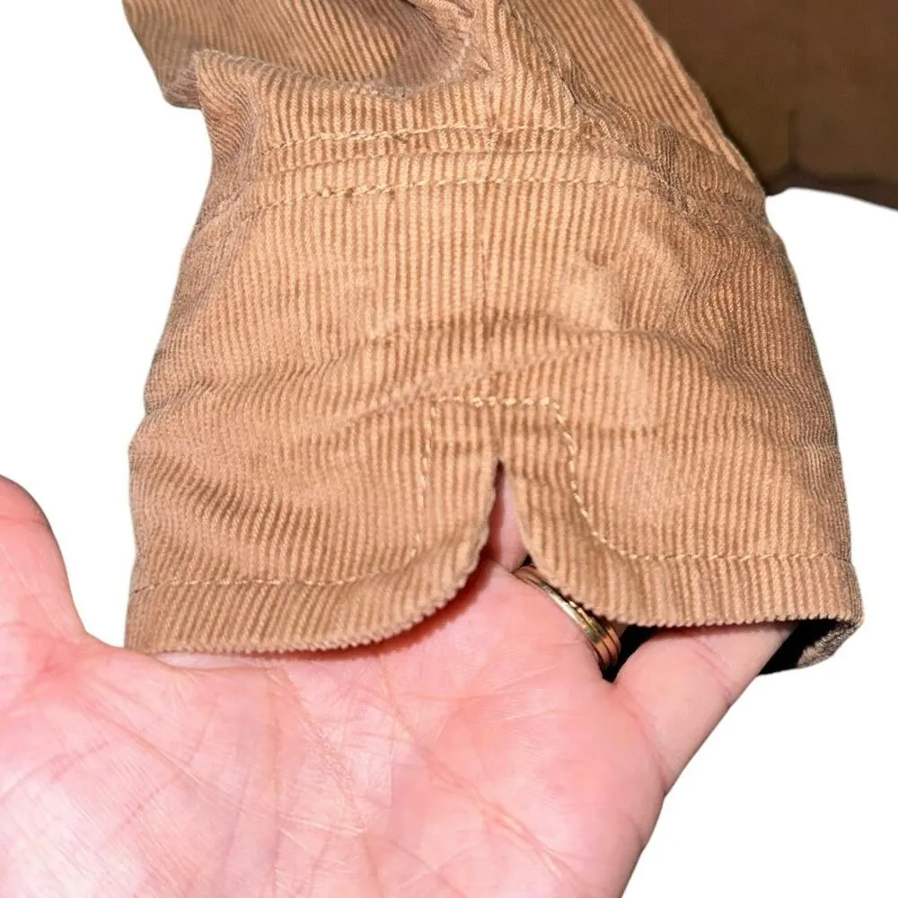 Cato Brown Corduroy Button Front Blazer - Image 2