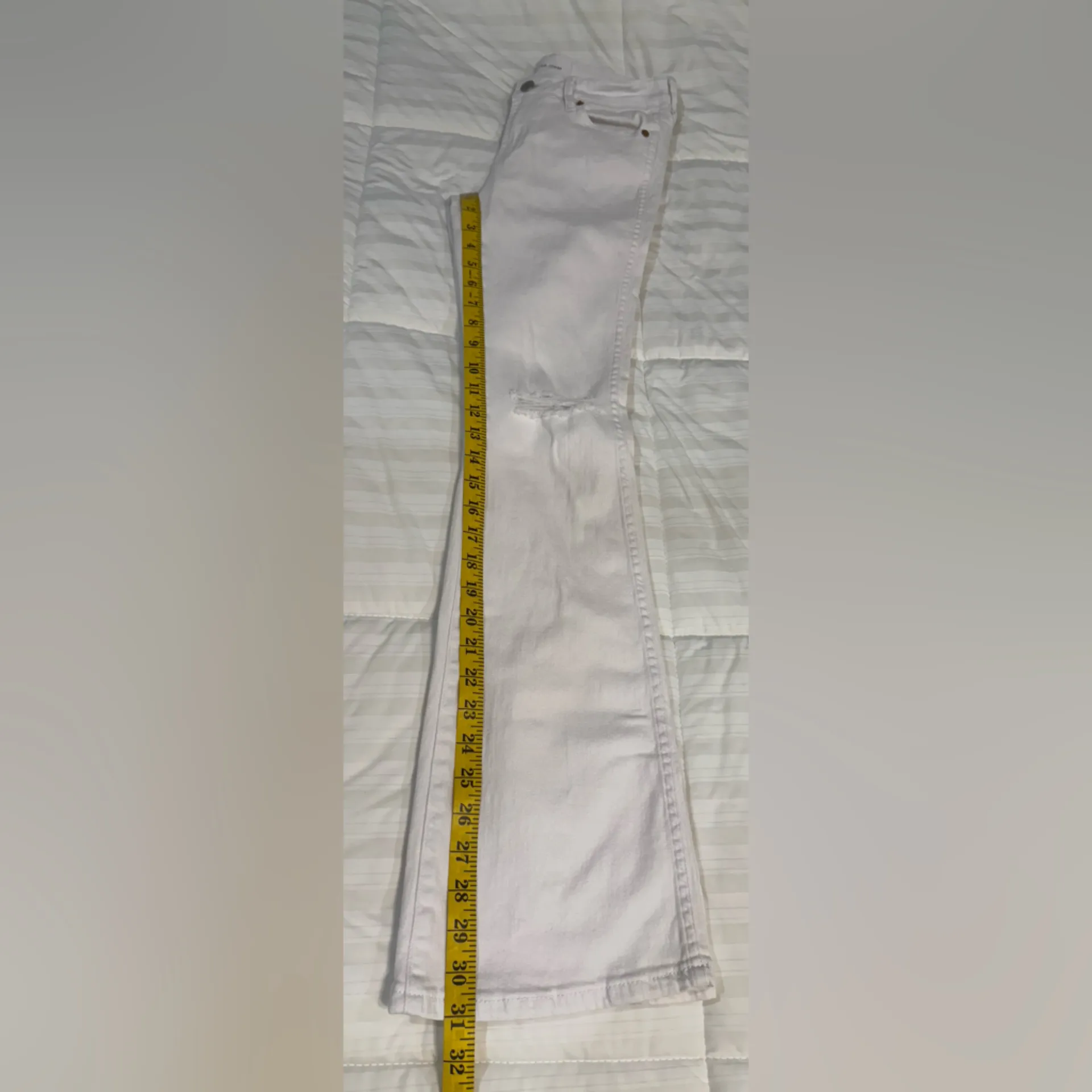 Dear John Women's White Flare JAXTYN Jeans - Image 8