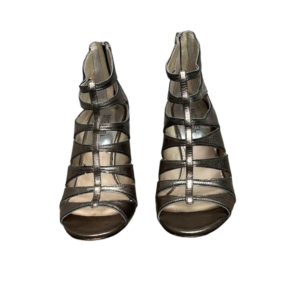 Michael Michael Kors Mavis Heel Open Toe Stiletto Heel. Size 7M - Image 3