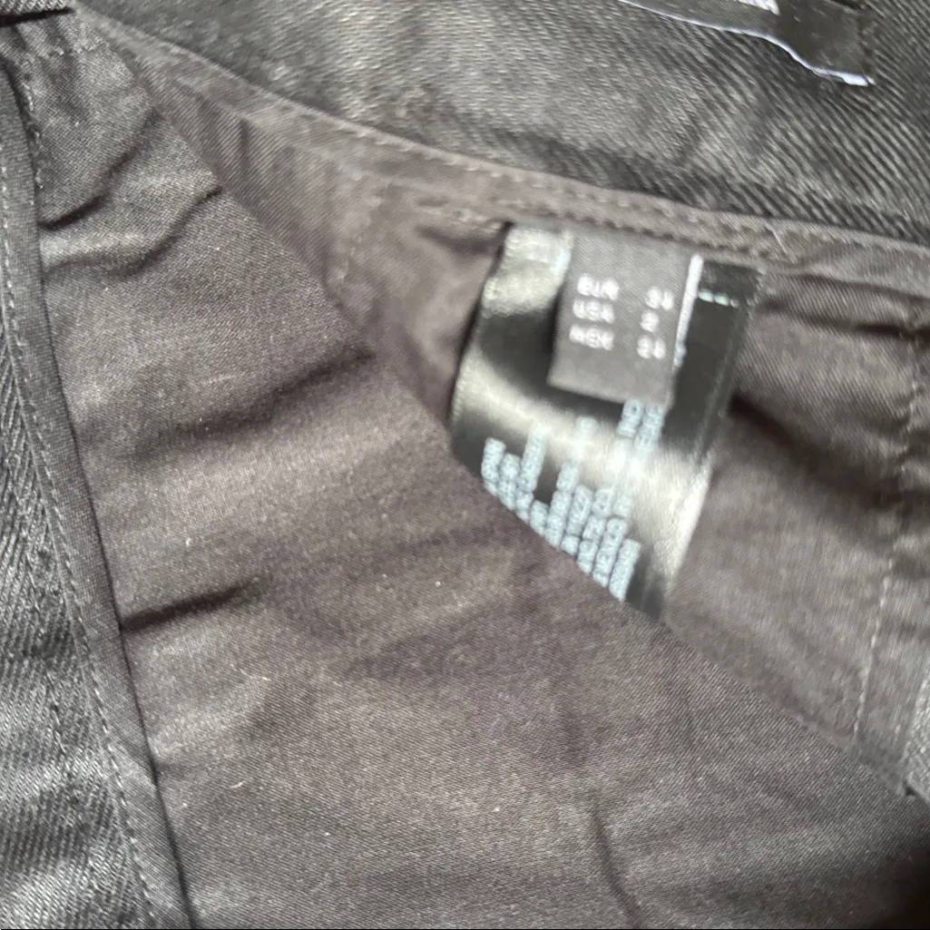 Massimo Dutti Classic Black Trousers - Image 3