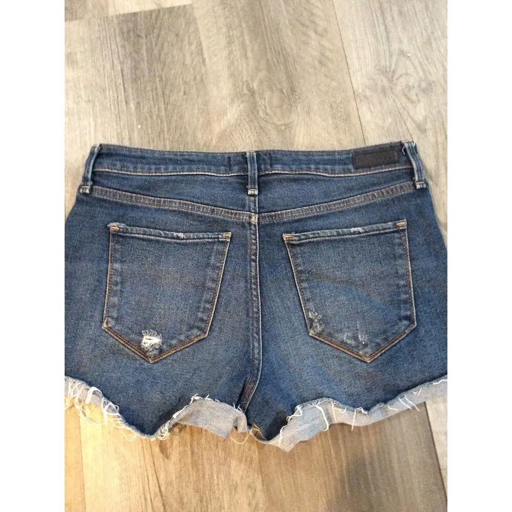 Abercrombie & Fitch Harper Low Rise Cut Off Shorts 27"  Size 4 - Image 2
