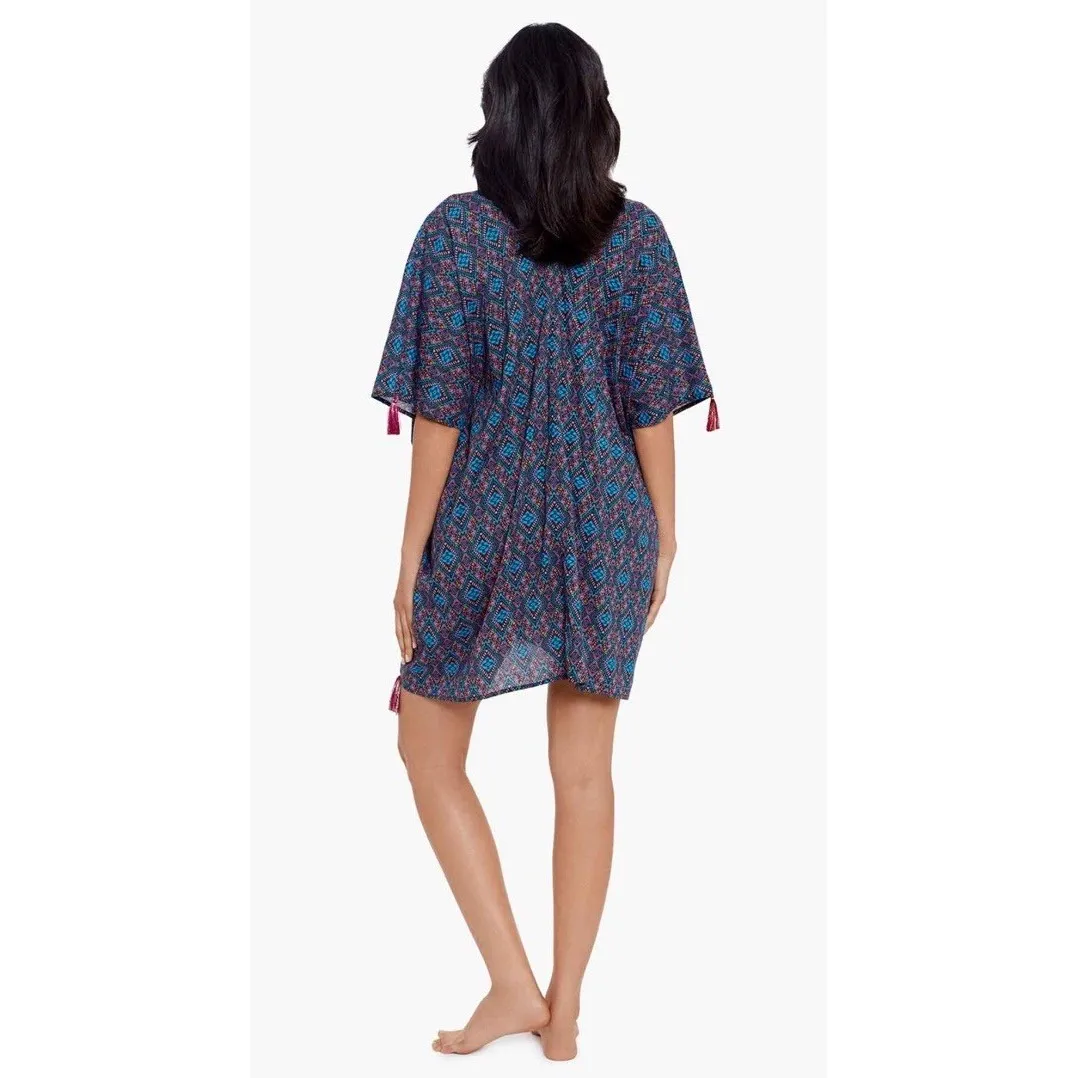 Miracle suit Romani Caftan‎ Coverup NWT Oversize Small - Image 3