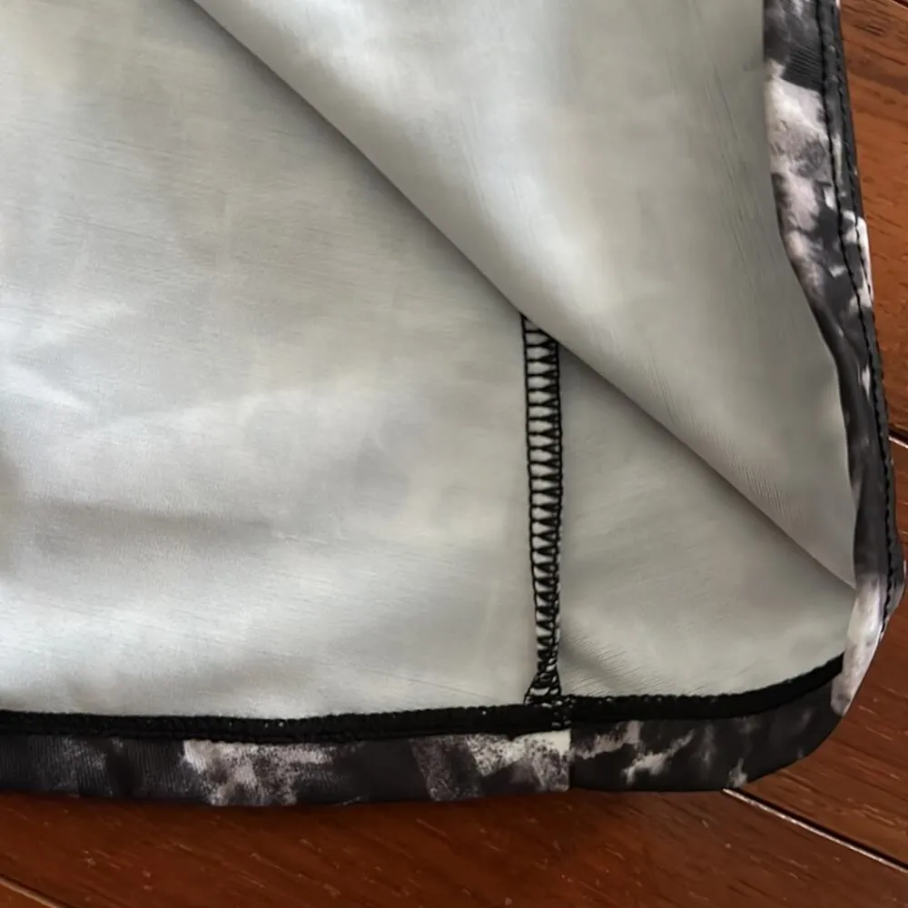 Nike Grey Black Racerback Athletic Stretchy Top Athleisure Bra Shelf Artsy - Image 6