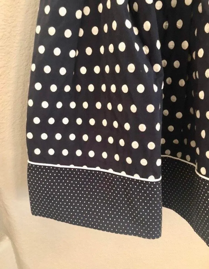 NWOT  New York strapless navy blue and white dress. S XS - Image 6