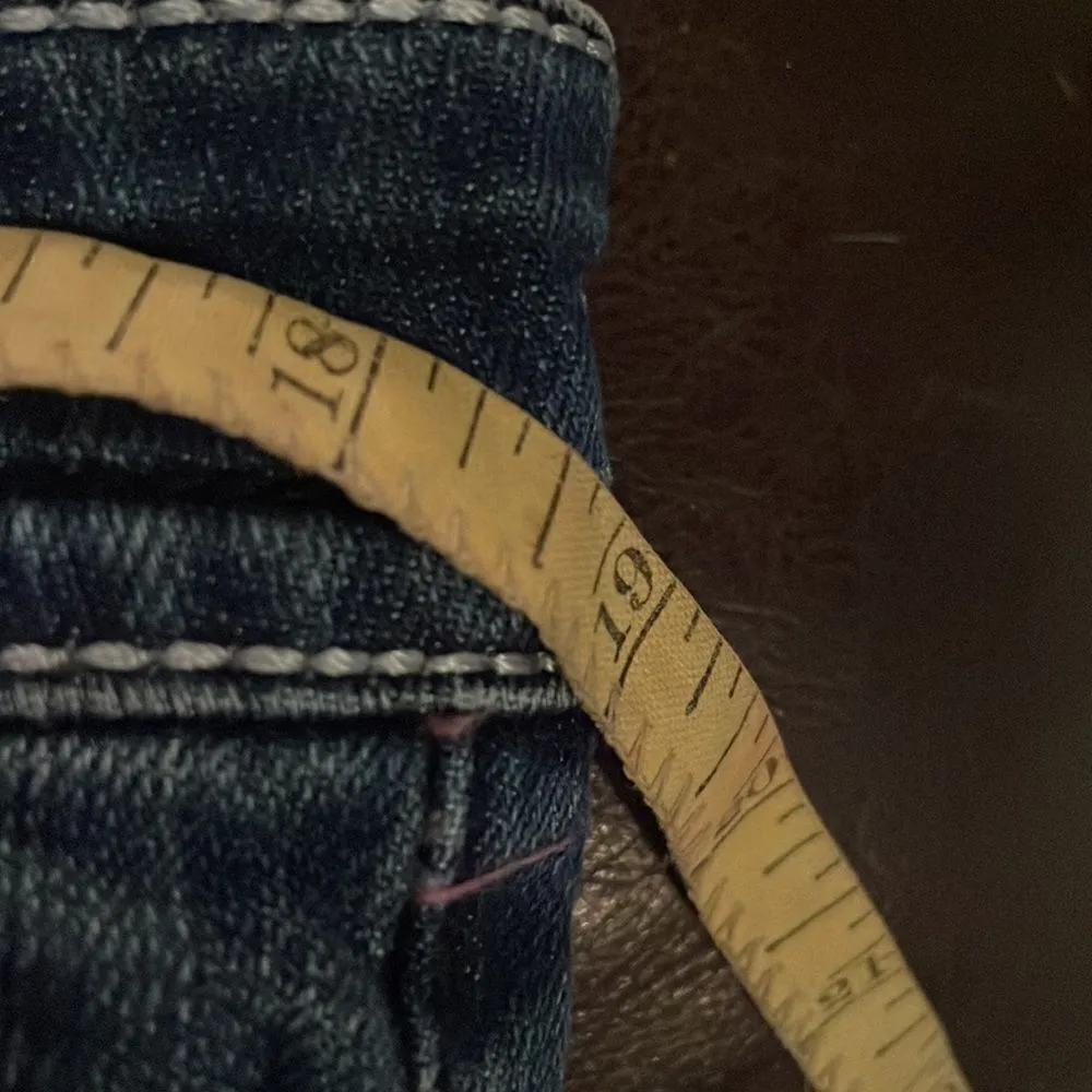 Ten Denim boot cut blingy Premium Denim, stretchy Blue Size undefined - Image 4