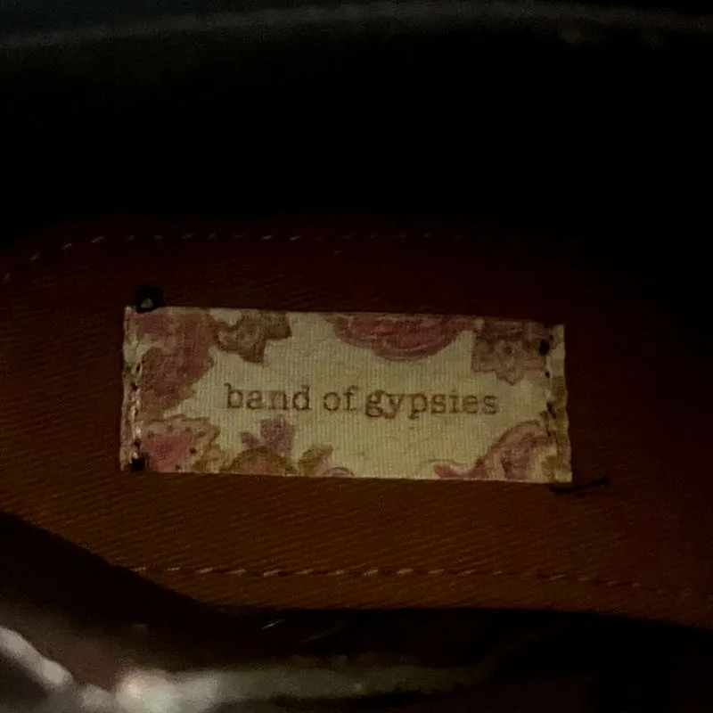 NEW Band of Gypsies Rodeo Booties Cow Hair Zebra Print Chunky Heel Zip Up sz. 7 - Image 8