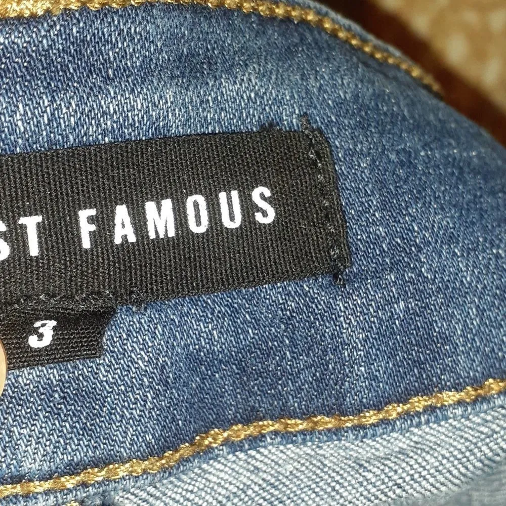 Almost Famous  Distressed Jean's SIZE 3 - Image 4