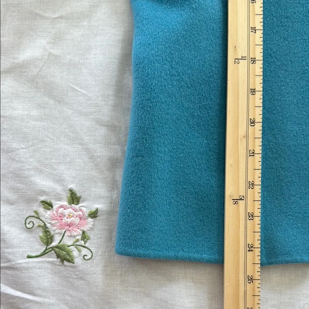 Dana Buchman Blue Tailored Button-Down Jacket - Image 3