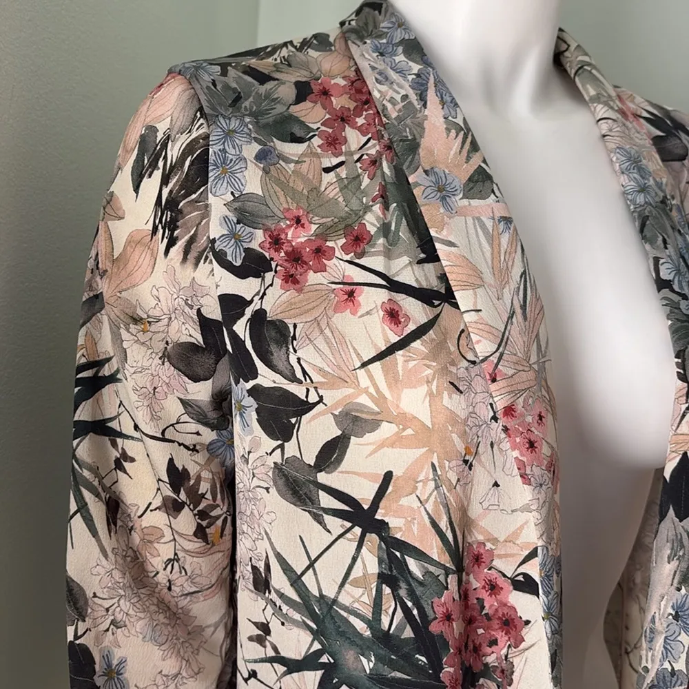 Zara floral blazer size small - Image 7