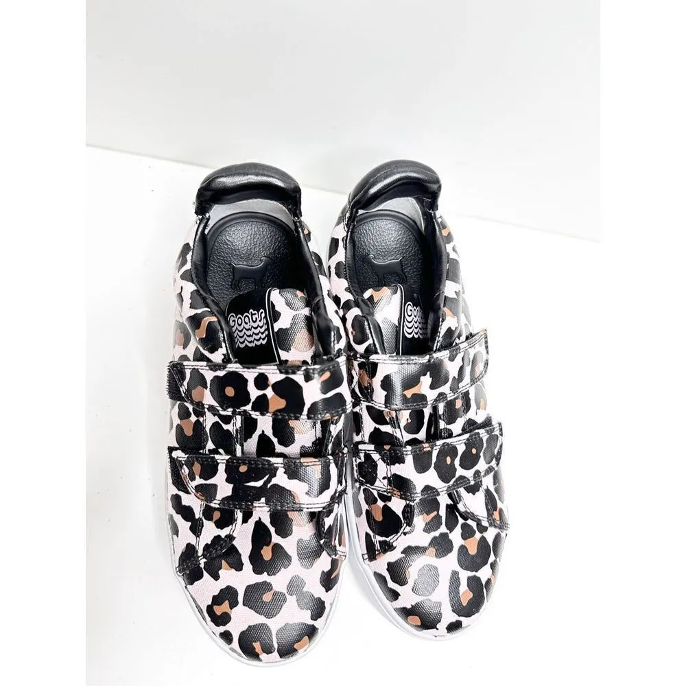 GOATS‎ Sneakers Womens Size 6.5 Cheetah Print Pink Black Platform Shoes - Image 7