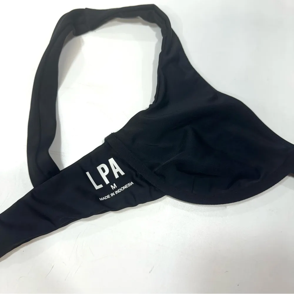 LPA Hally swim Top in Black Medium - Image 4