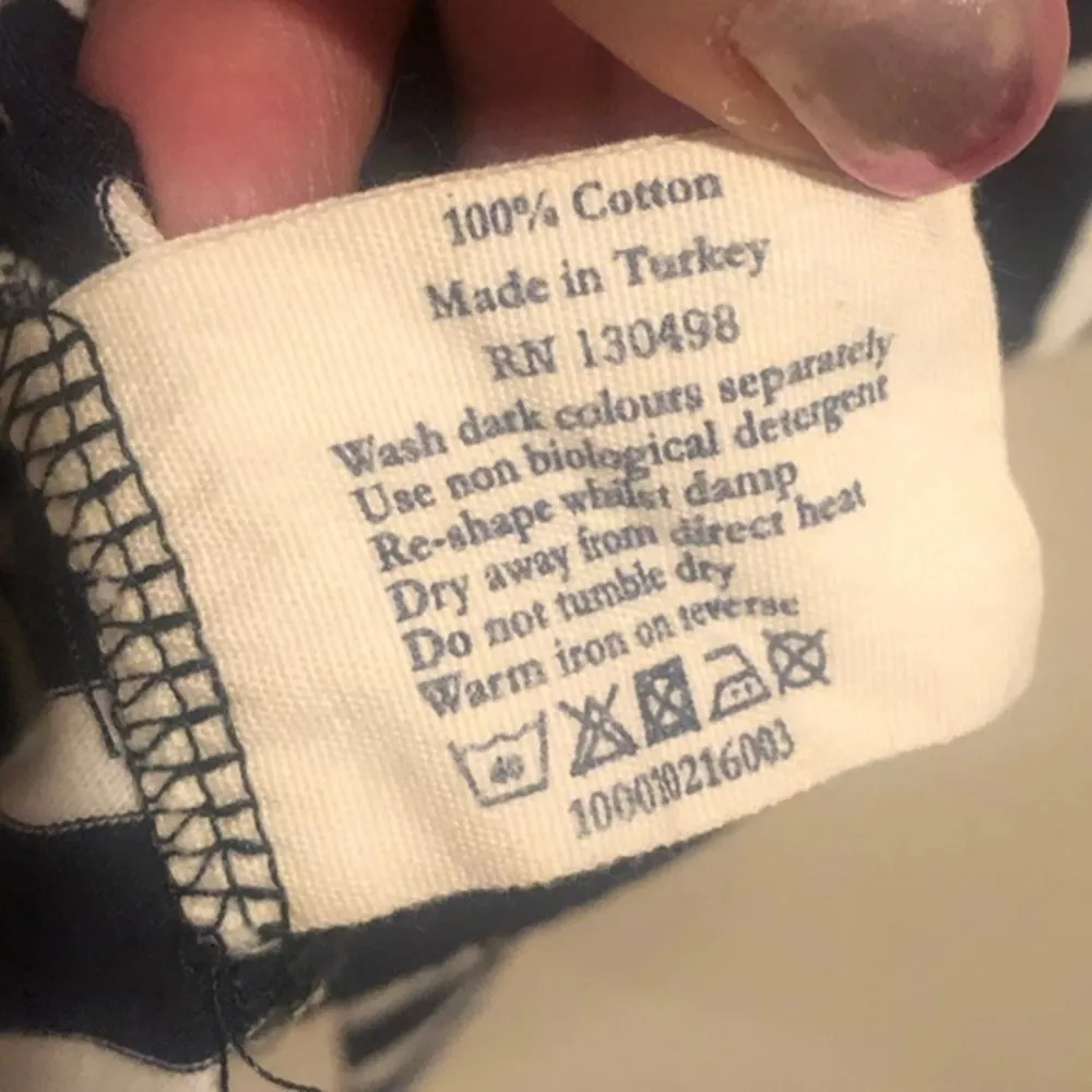 🔵 SALE 3/$25 JACK WILLS ABDERDY BELTED BLUE WHITE SLEEVELESS STRIPE KNIT DRESS - Image 3