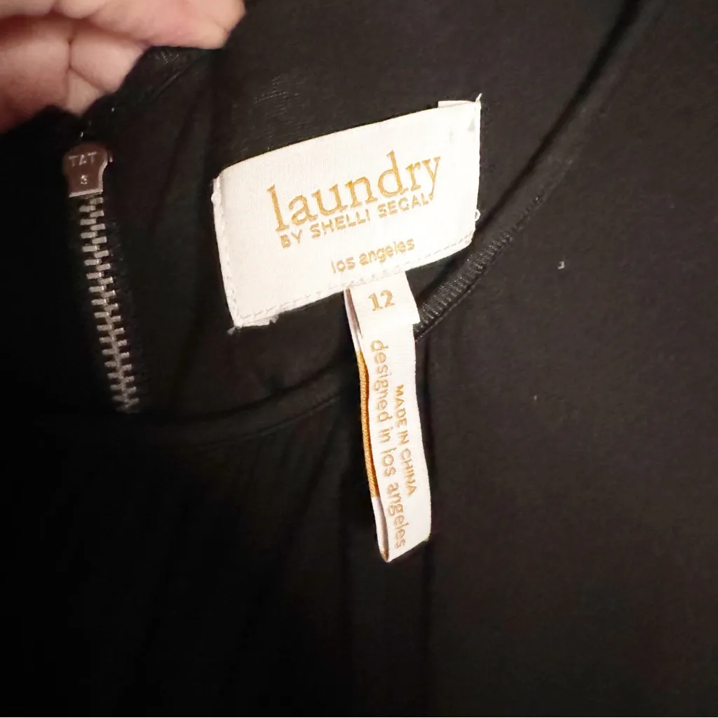 LAUNDRY BY SHELLI SEGAL SLEEVELESS DRESS SZ 12 - Image 2