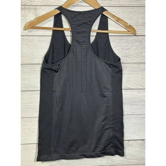 Fabletics Razor Back Tank Delta Seamless Tank II Charcoal Grey‎ Medium - Image 6