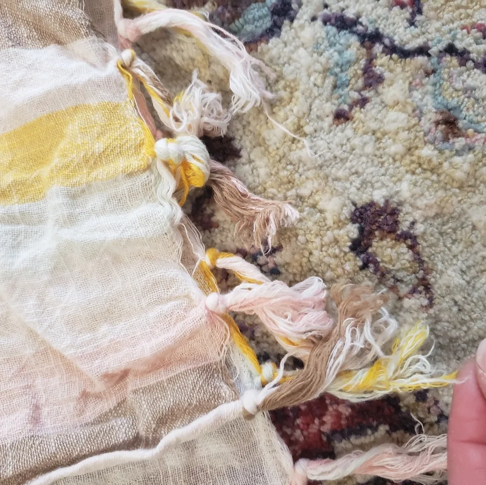 Aerie Kimono Fringe Striped Swim Coverup - Image 8