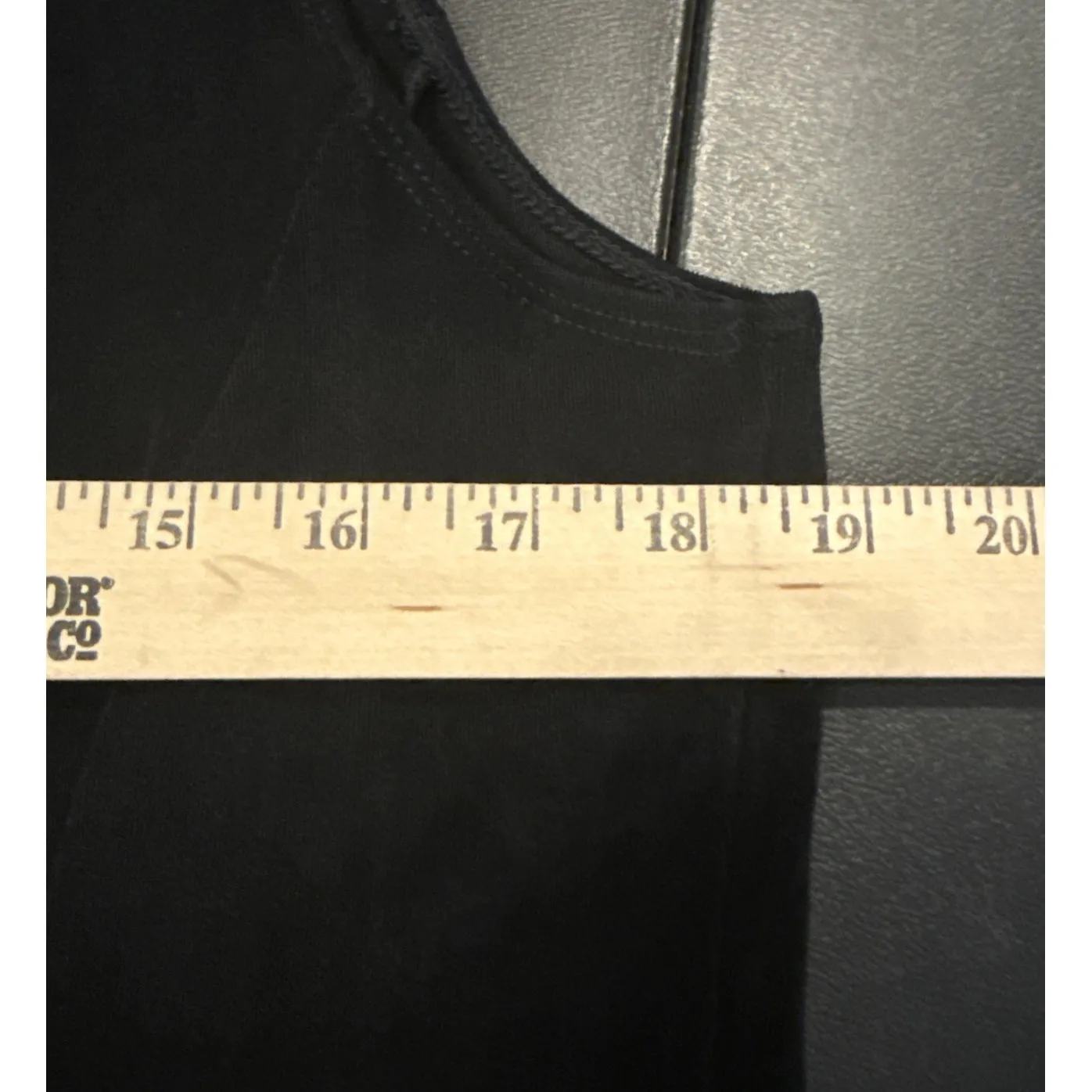 Chicos Travelers 3 US XL Black Classic Sleeveless Midi Dress Slinky Flowy Event - Image 6