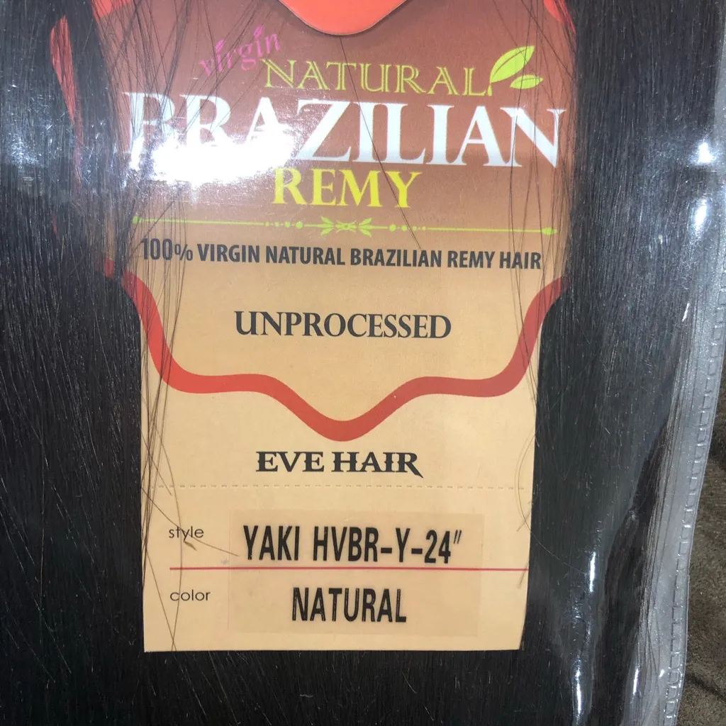 Remy human hair bundle two 24 inch Brown - Image 4