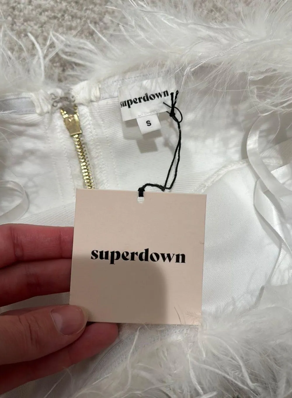 Ramona Bustier Top in White - Image 2