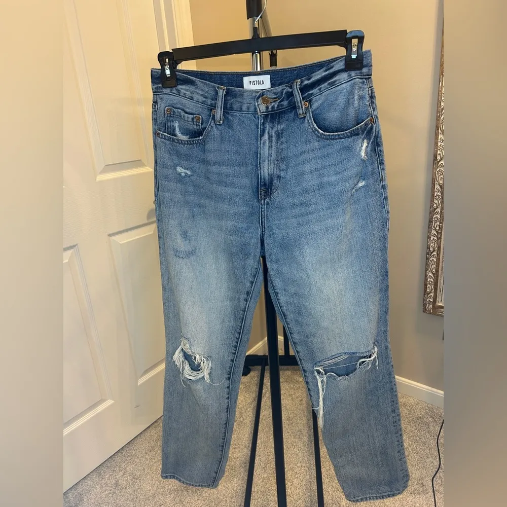 Pistola Presley Boyfriend Jeans in‎ Surrey Wash size 28 - Image 5