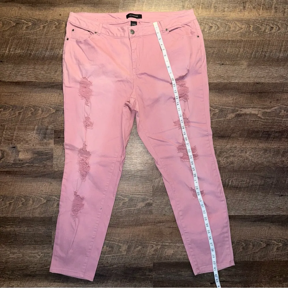 Ashley Stewart Distressed Pants Women’s Size 22 - Image 8