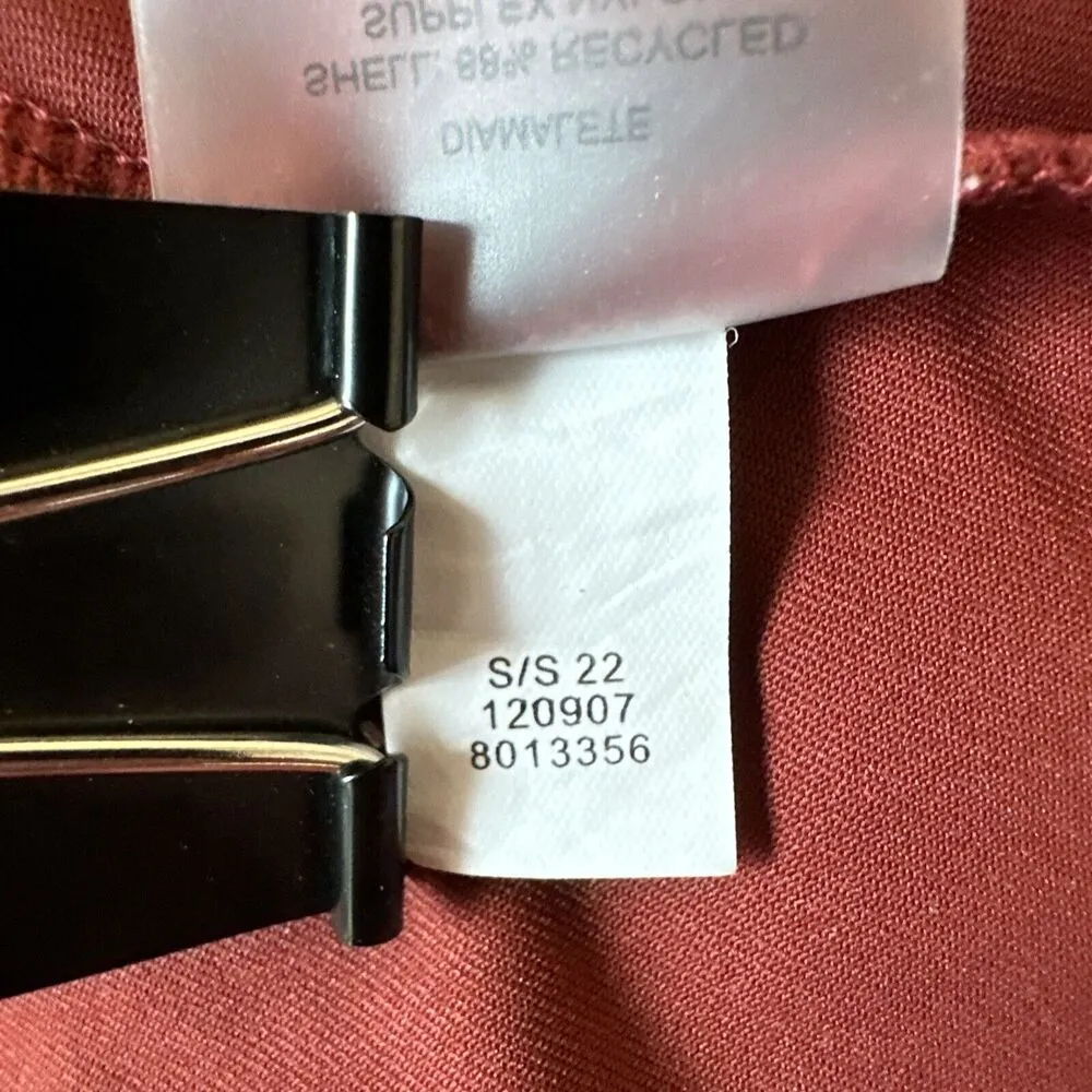 Title Nine Cirque De La Vie Dress with Built in Bra Size L Fired Brick Red - Image 9