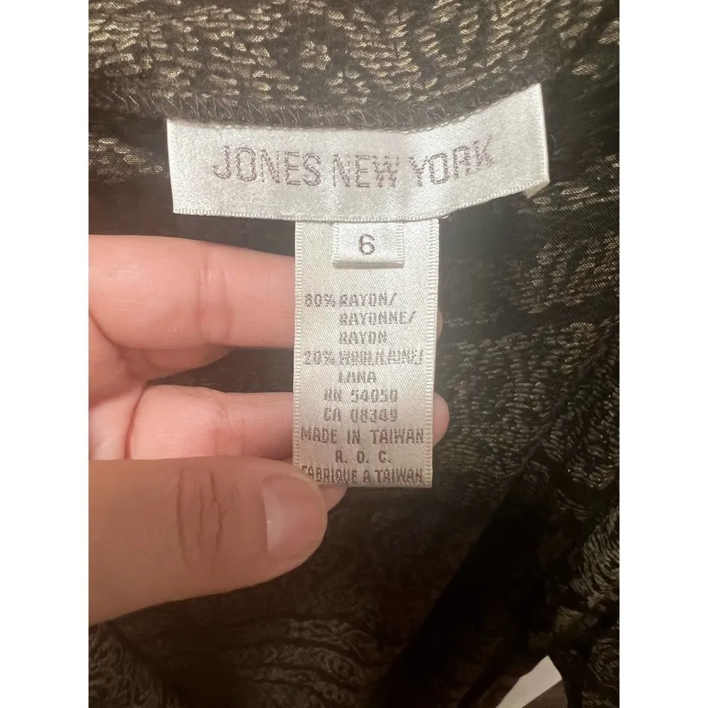 Jones New York Boho Vintage Wrap Skirt 6 - Image 6