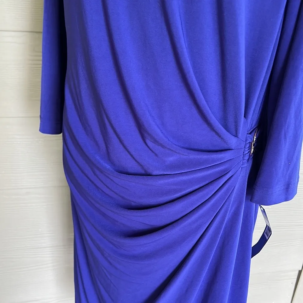 Tahari “Timmylee” Ruched Dress - Image 3