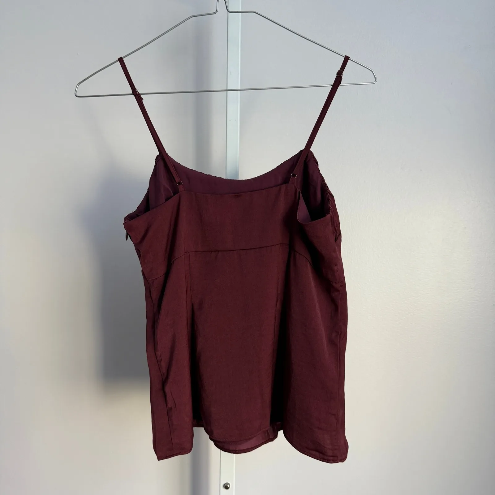 Banana Republic Y2K Cami Top Ruched Sleeveless Blouse‎ Tank Top Size 0 - Image 7