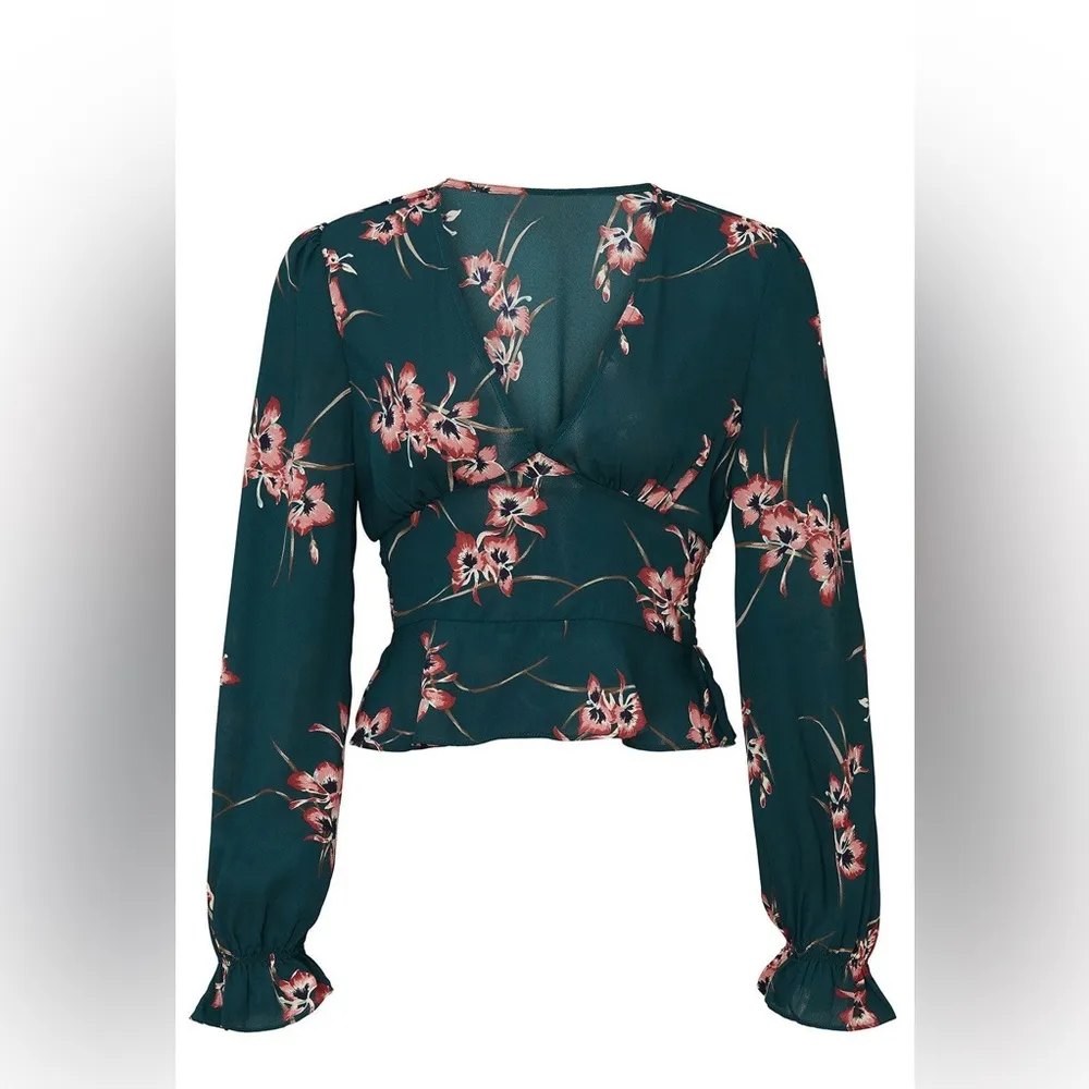 Louna Green Floral V - Image 5