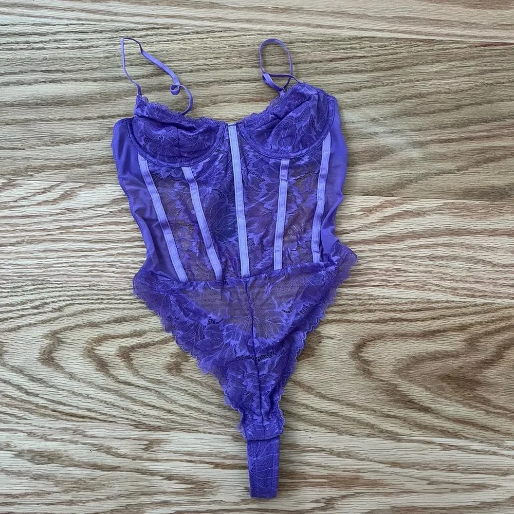 Meshki purple bodysuit - Image 2