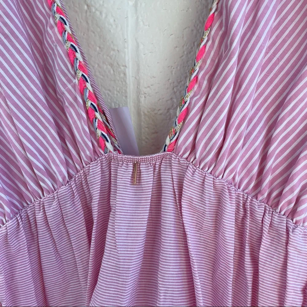 NEW MISA Los Angeles Anthropologie Kensie Tiered Maxi Dress - Image 9