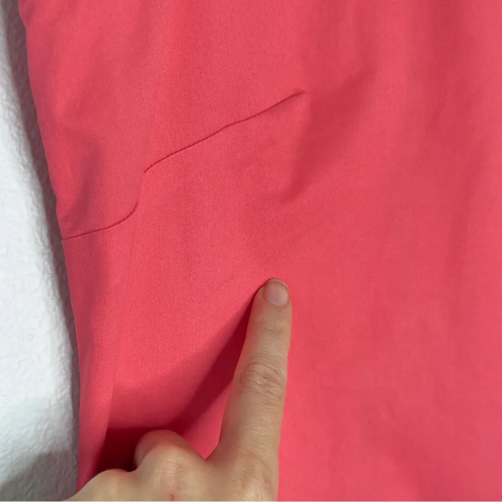 SAIL TO SABLE -STS- Classic Sleeveless TUNIC DRESS Coral/Navy Sz Medium - Image 7