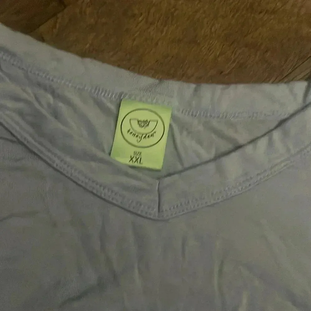 light blue soft pj top Size XXL - Image 4