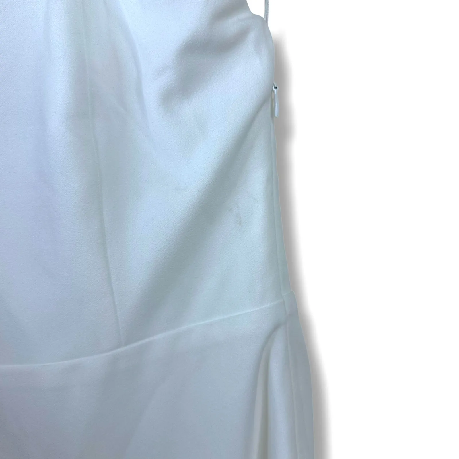 NEW Lulus Romantic Glow White Backless Pearl Bow Wedding Gown Maxi Dress XL - Image 14